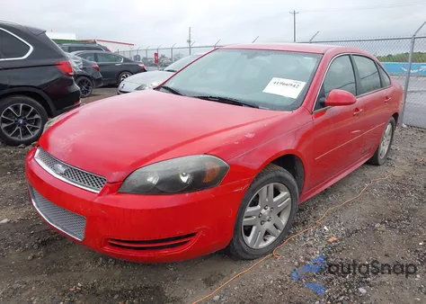 2012 Chevrolet Impala Lt from USA, damaged, VIN 2G1WG5E32C1330360